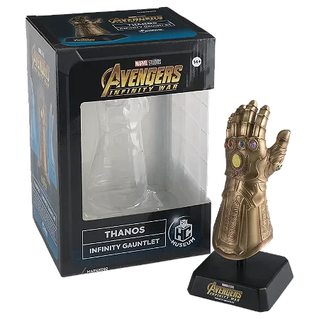 Estátua Marvel Hero Collector Museum: Thanos Infinity Gauntlet Manopla - Eaglemoss