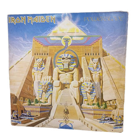 VINIL LP IRON MAIDEN POWERSLAVE  1984