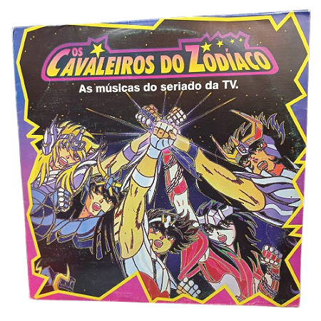 VINIL LP  Os Cavaleiros do Zodíaco: As Músicas do Seriado da TV (1995)