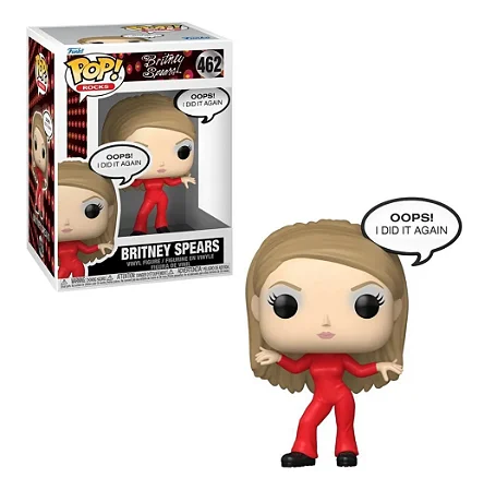 Funko Pop Rocks Britney Spears Oops  I Did It Again# 462 - 200 159