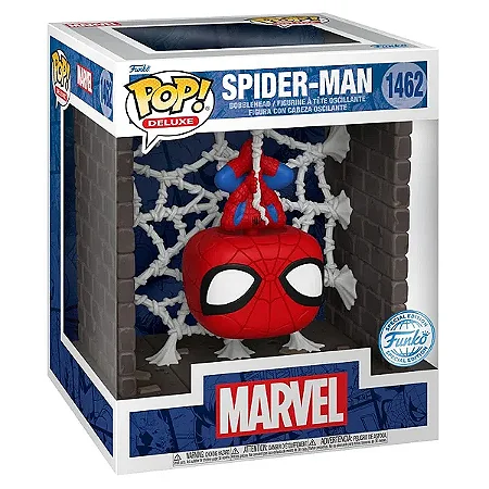 Funko Pop! Deluxe Marvel Homem Aranha Spider Man 1462 Exclusivo