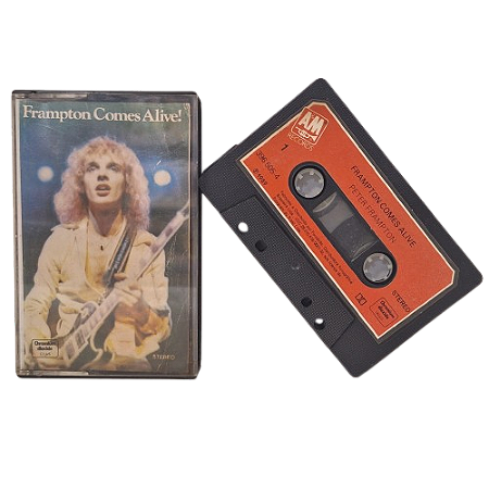 FITA K7 CASSETE PETER FRAMPTON COMES ALIVE