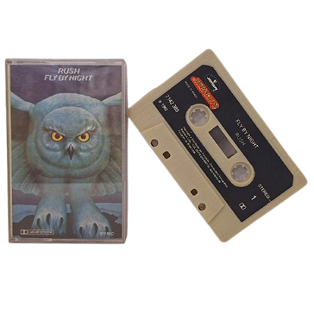 FITA K7 CASSETE RUSH FLIGHT BY NIGHT