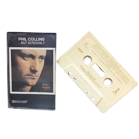 Fita Cassete (K7) – Phil Collins But Seriously – 1989