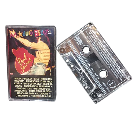 Fita Cassete (K7) - Raul Seixas – Maluco Beleza
