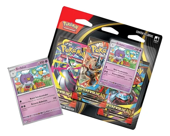 Blister Triplo Pokémon Megaevolução Drifblim