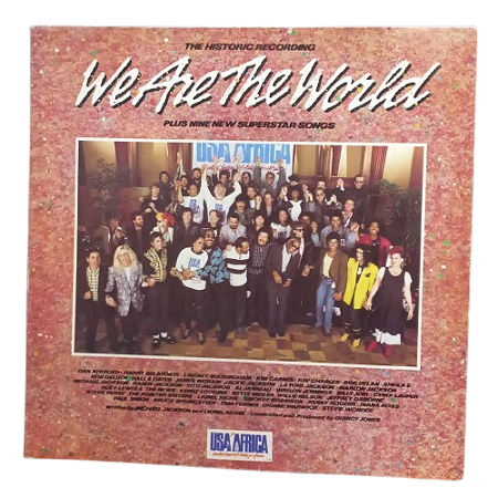 Disco de Vinil – USA for Africa – We Are the World (1985) LP