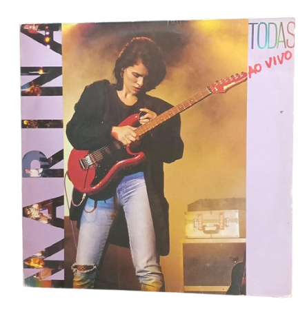 Disco de Vinil – Marina Lima – Todas ao Vivo (1986) LP