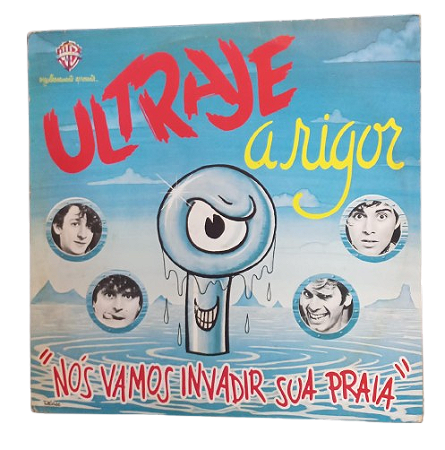 Disco de Vinil – Ultraje a Rigor – Nós Vamos Invadir Sua Praia (1985) LP