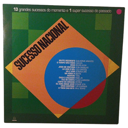 Disco de Vinil – Sucesso Nacional – Vários Artistas