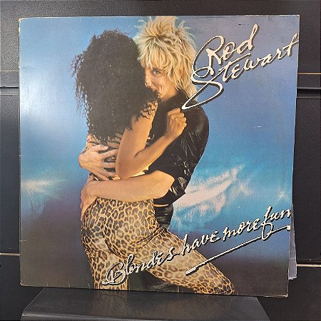 Disco Vinil LP - Rod Stewart - Blondes Have More Fun