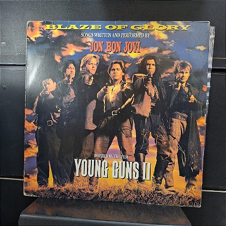 Disco Vinil LP - Jon Bon Jovi - Blaze of Glory | Young Guns II