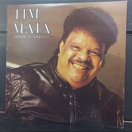 Disco Vinil LP - Tim Maia - Somos América