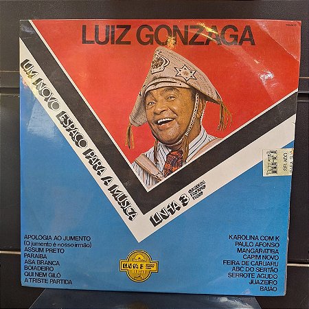 Disco Vinil LP – Luiz Gonzaga - Um Novo Espaço Para a Música