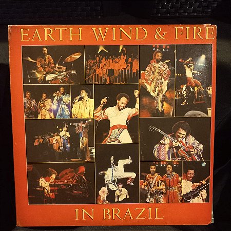 Disco Vinil LP - Earth, Wind & Fire - In Brazil