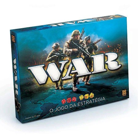 Board Game: Grow Jogos - War O Jogo de Estratégia