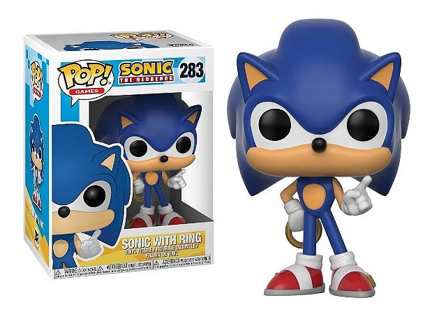 Funko Pop! Games: Sonic The Hedgehog - Sonic W/ Ring #283