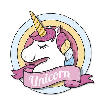 Unicorn - Placa Decorativa