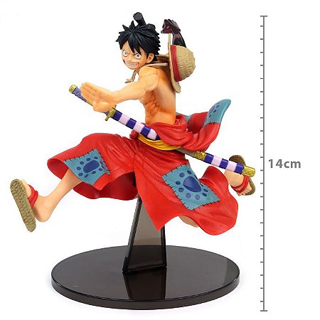 Action Figure: FIGURE ONE PIECE - MONKEY D LUFFY - BATTLE RECORD COLLECTION