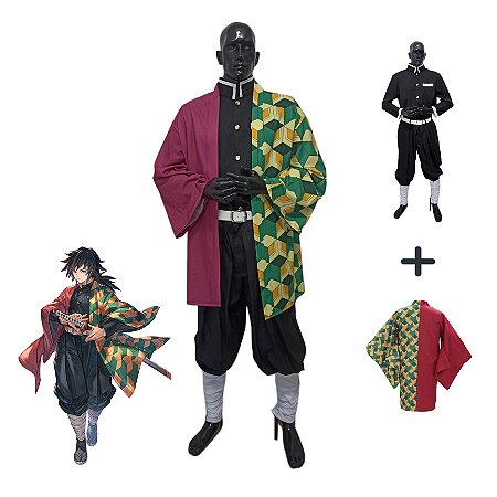 Compre Anime demon slayer kimetsu no yaiba tomioka giyuu cosplay