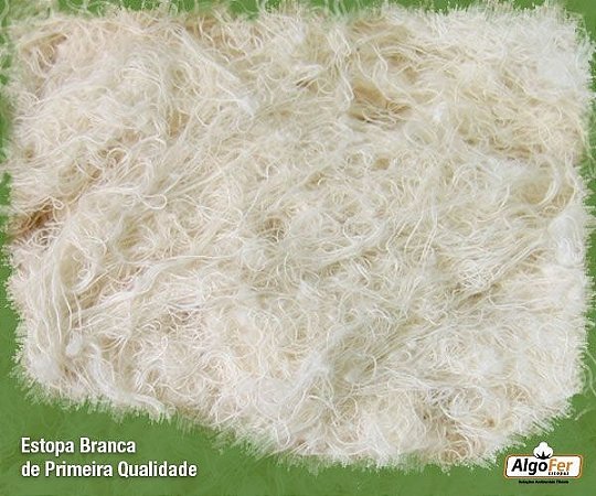 Estopa Branca de Primeira Qualidade
