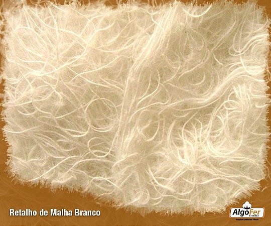 Retalho de Malha Branco