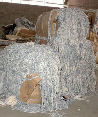 Matéria Prima para fabricação de estopa extra-colorida