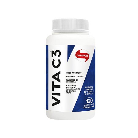 Vitamina C3 1000mg (120caps) - Vitafor