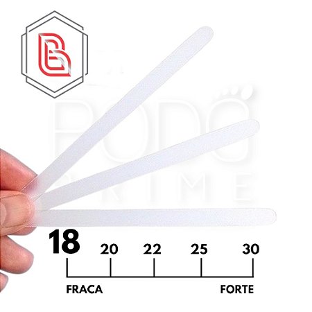 Fibra memoria molecular, FMM 18 , Embalagem com três unidades. Brilho