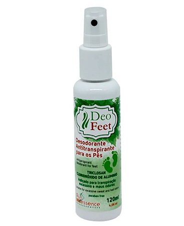 Deo Feet Desodorante Antitranspirante para os pés - 120ml - Pro Essence