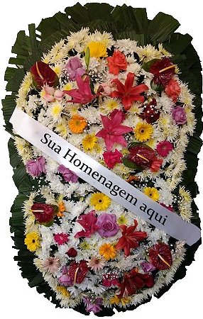 N1 - Coroa de Flores Saudade