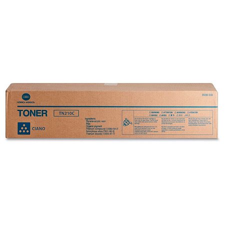 Toner Original Konica Minolta Tn210 Tn210c Cyan Bizhub C250 C252 12k