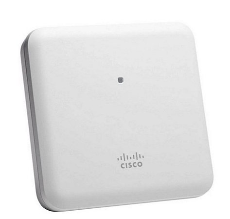 Access Point Cisco Aironet 1850 air-ap1852i-z-k9 802.11ac Wave 2