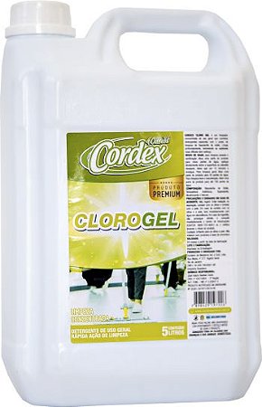 LIMPADOR CONCENTRADO CORDEX CLOROGEL - 5L