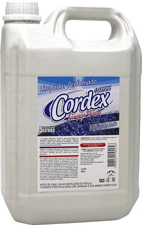 LIMPADOR PERFUMADO CORDEX LAVANDA SOFT - 5L