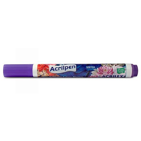 MARCADOR PARA TECIDO ACRILPEN 516 VIOLETA - ACRILEX