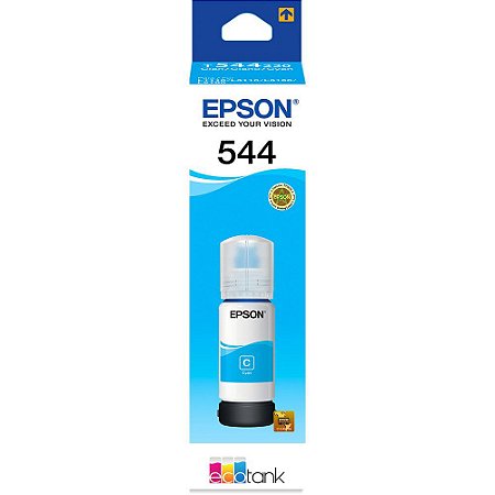 GARRAFA DE TINTA EPSON T544220-AL CIANO - 65ML