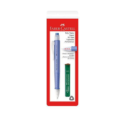 LAPISEIRA POLY MATIC SUPER 0.5MM MIX - FABER-CASTELL