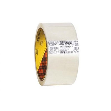 FITA DE EMPACOTAMENTO SCOTCH 5802 TRANSPARENTE 45MMX45M - 3M