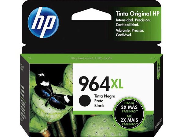 CARTUCHO HP 964XL 3JA57AL PRETO - 47,86ML