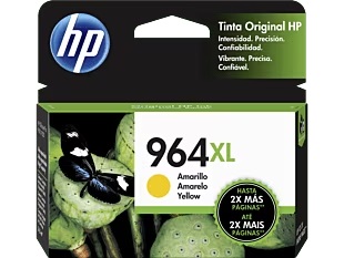 CARTUCHO HP 964XL 3JA56AL AMARELO - 22,92ML