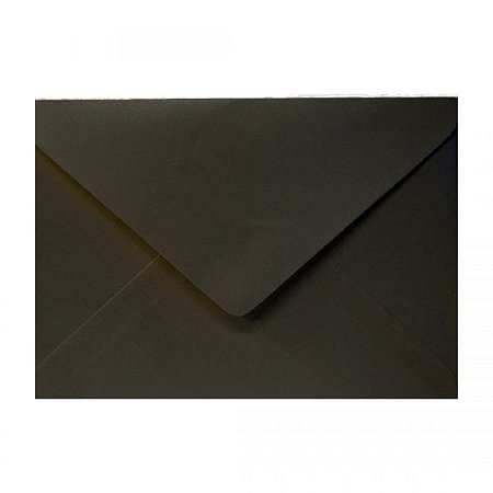 ENVELOPE CONVITE 120G 163MMX225MM PRETO C/50 UNIDADES - ROMITEC