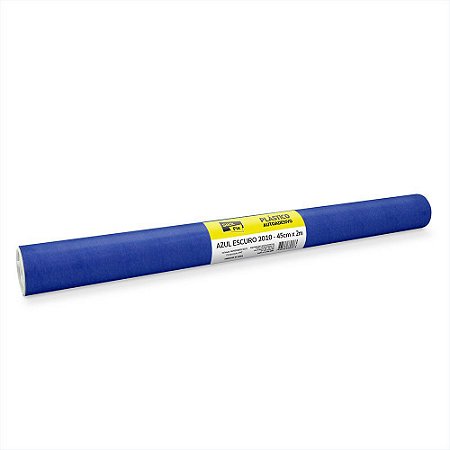 CONTACT AUTOADESIVO ROLO 45CMX2M AZUL ESCURO - STICK FIX