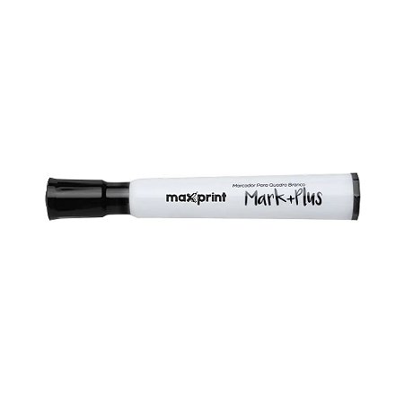 MARCADOR PARA QUADRO BRANCO MARK+ PLUS PRETO - MAXPRINT