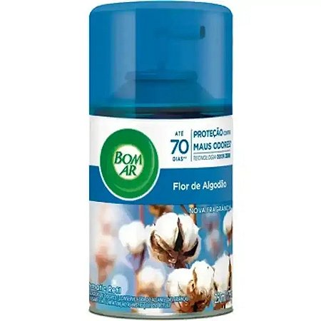 BOM AR FRESHMATIC SPRAY AUTOMÁTICO FLOR DE ALGODÃO REFIL - 250ML