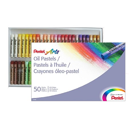 GIZ PASTEL OLEOSO PHN 50 CORES - PENTEL