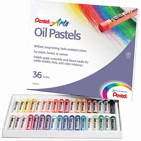 GIZ PASTEL OLEOSO PHN 36 CORES - PENTEL