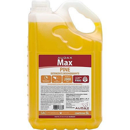 DESENGRAXANTE MAX PINE AUDAX - 5L