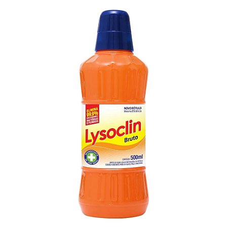 DESINFETANTE LYSOCLIN BRUTO 500ML - NOBEL DO BRASIL
