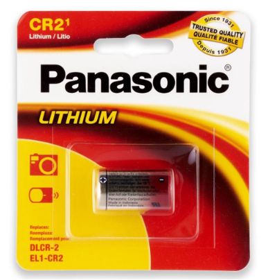 BATERIA LITHIUM 3V CR2 - PANASONIC